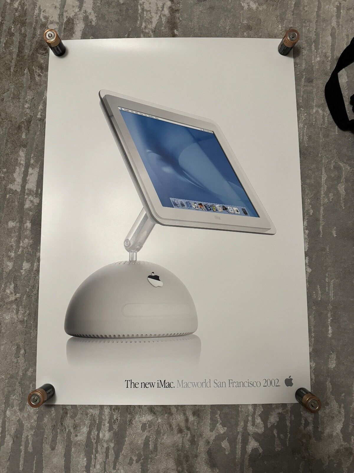 Vintage Apple Computer iMac MacWorld San Francisco Launch Poster