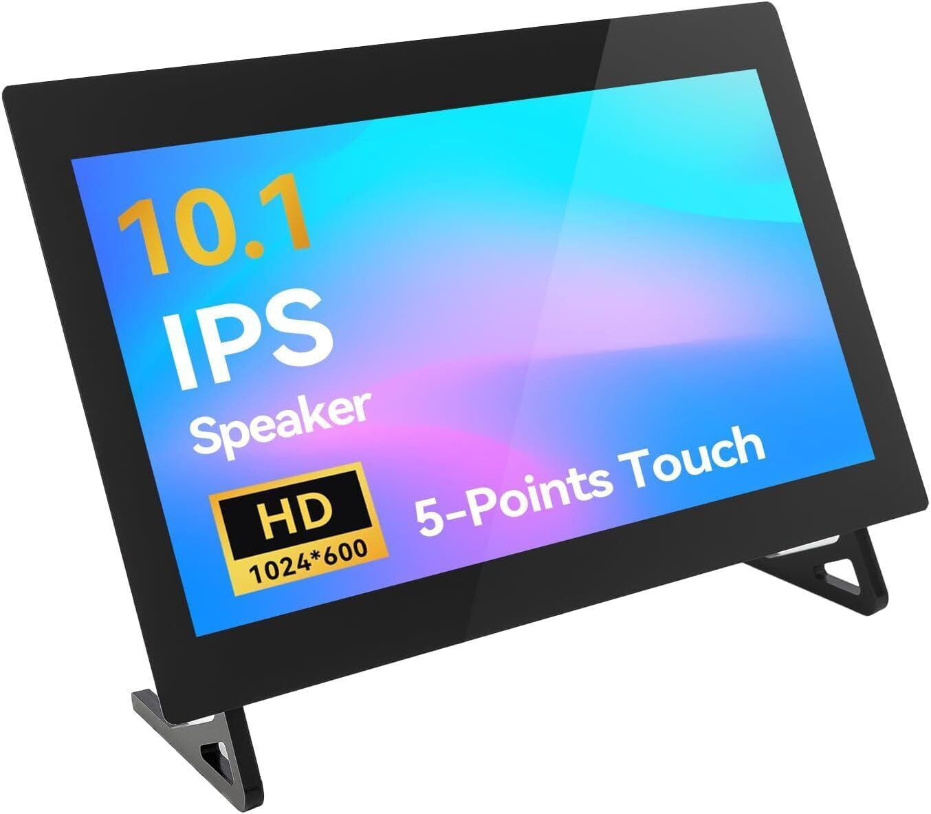 10.1 inch Touchscreen DIY Monitor for Raspberry Pi Screen, Display, HD 1024×6...