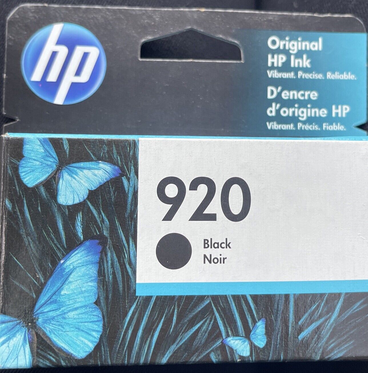 HP 920 Genuine Ink Cartridge Black Printer Ink Exp May 2024