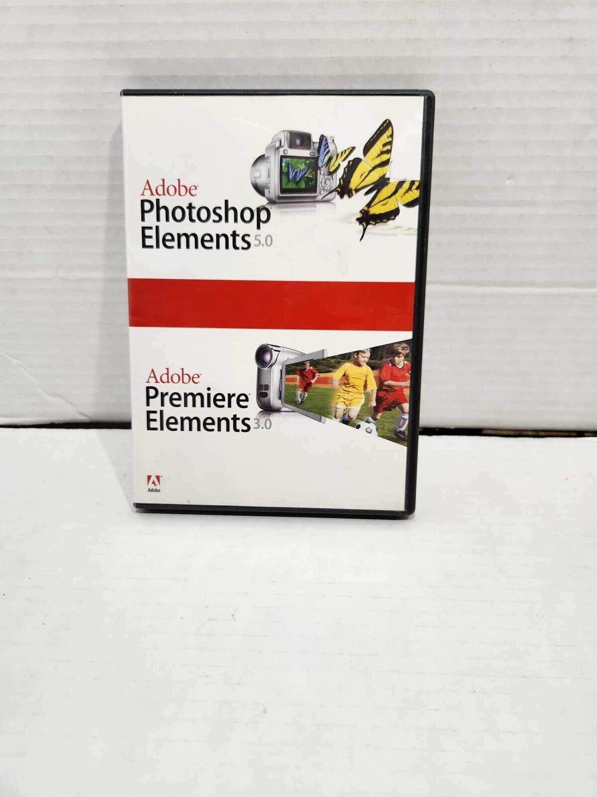 Adobe  Photoshop Elements 5.0 / Premiere Elements 3.0 (PC) W/Serial #’s