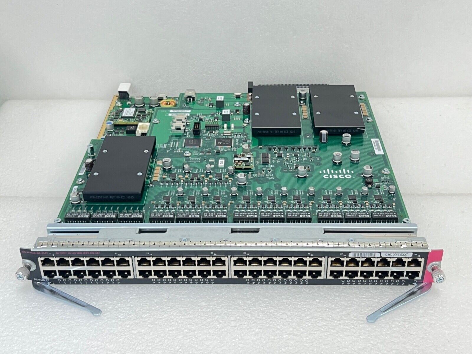 WS-X6148E-GE-45AT V02 Cisco 6500 48-Port PoE+ Ethernet Module - Great Condition
