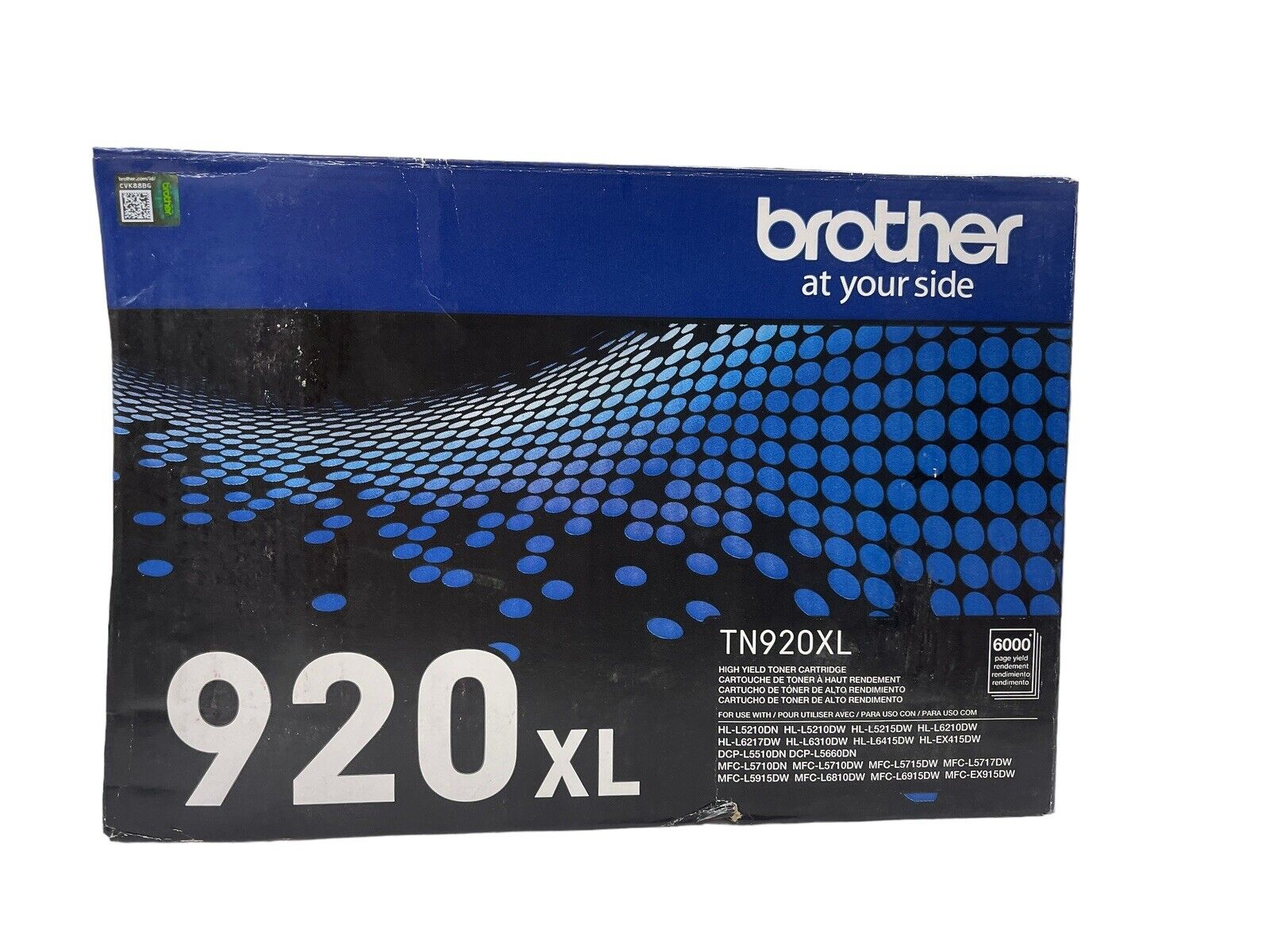 Brother - TN920XL High-Yield Toner Cartridge - Black SEALED