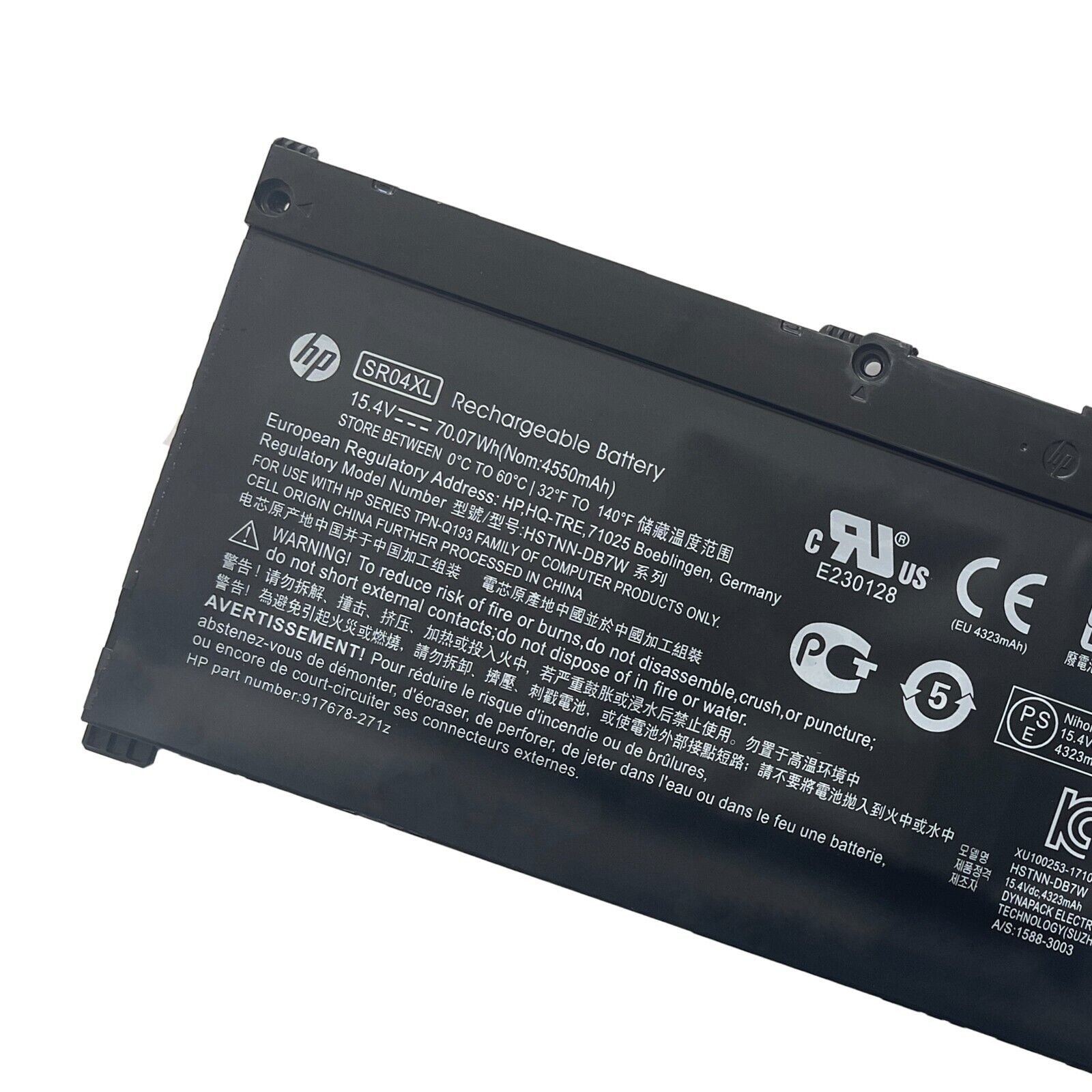 OEM Genuine SR04XL Battery for HP Omen 15-ce000 917724-855 HSTNN-DB7W HSTNN-IB7Z