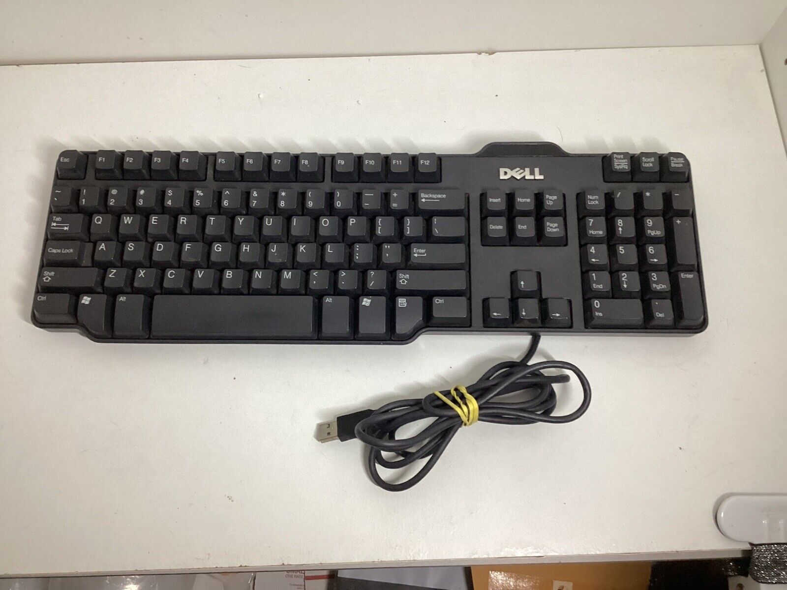 Vintage Dell RT7D50 W7658 Wired Keyboard
