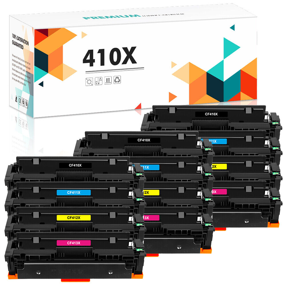 12 CF410X CF411X CF412X CF410 CF413X 410X Toner Compatible with HP M452dw M452nw