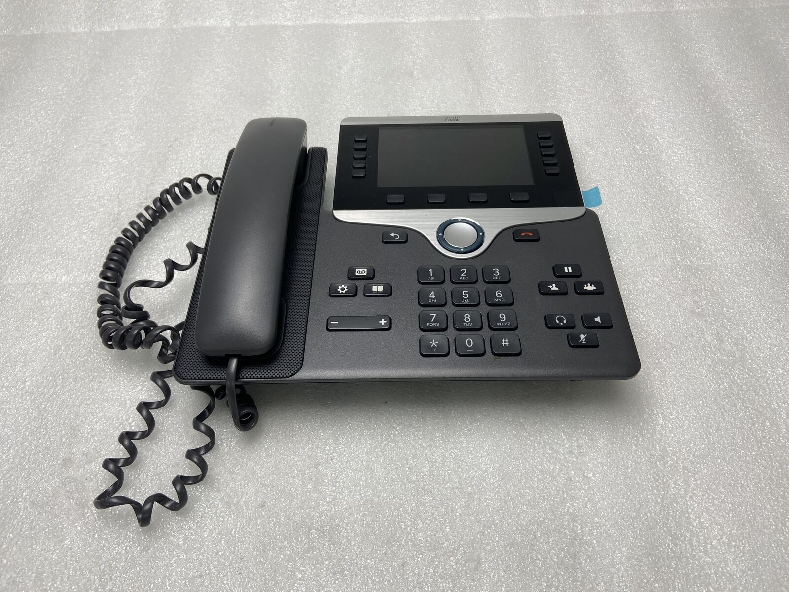 Cisco CP-8811 VOIP IP Business Phone w/Handset/No Stand Reset