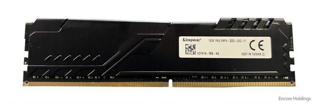 Kingston Technology Fury 16GB Memory Module - DDR4 SDRAM - 3200 X2YH1K-MIE-NX