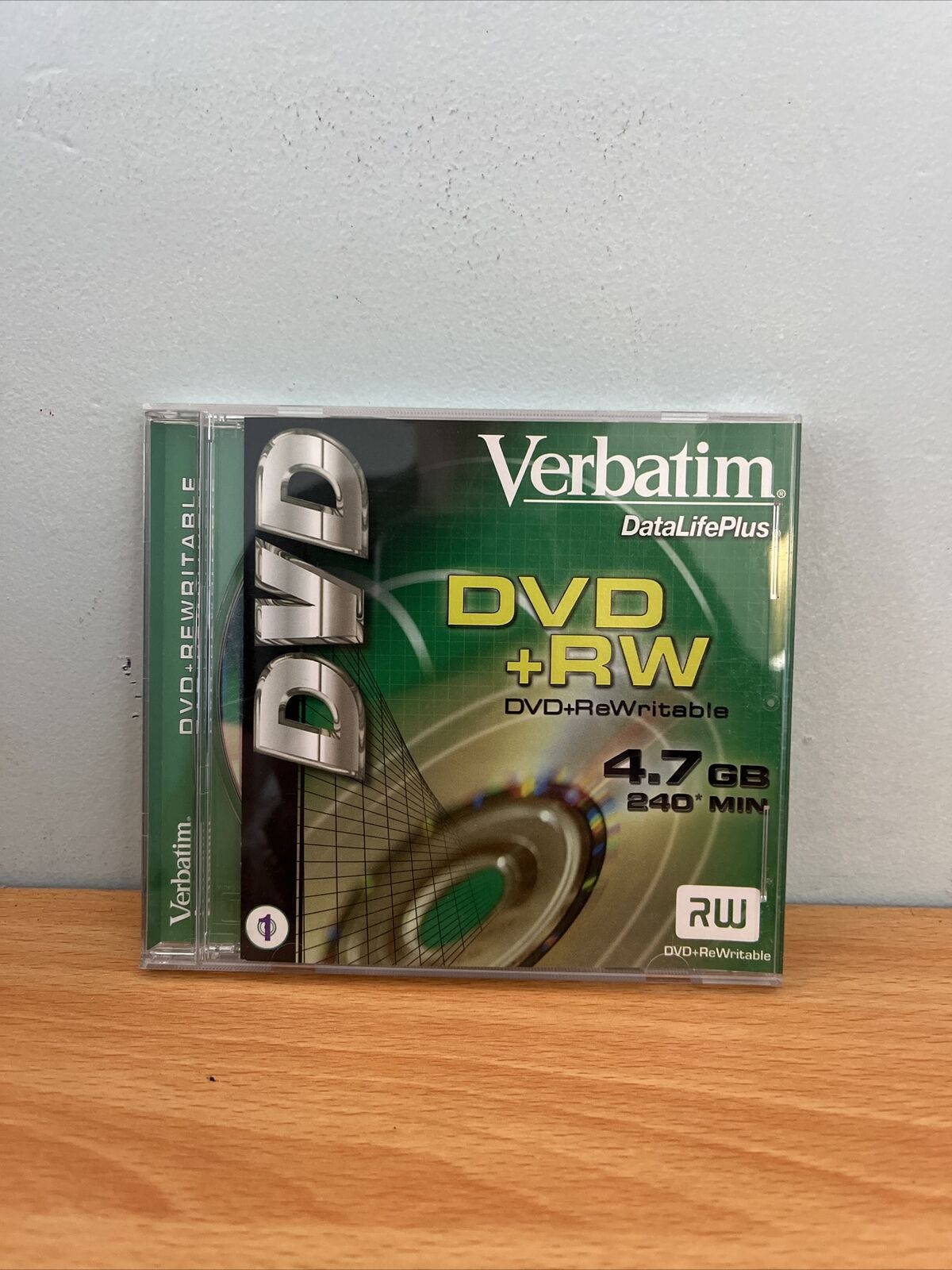 Verbatim DataLifePlus DVD+RW DVD+Rewritable 2.4x 4.7GB 120 Min