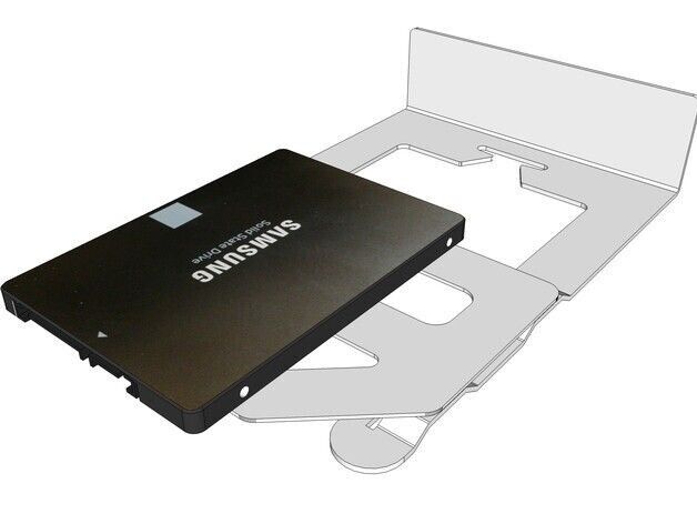 2x MAC SSD Adapter Hard Drive 2.5 TO 3.5 Sled Caddy - Mac Pro A1289