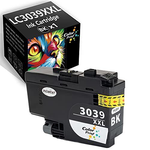 ColorPrint Compatible LC3039BK Ink Cartridge Replacement for Brother LC3039 X...
