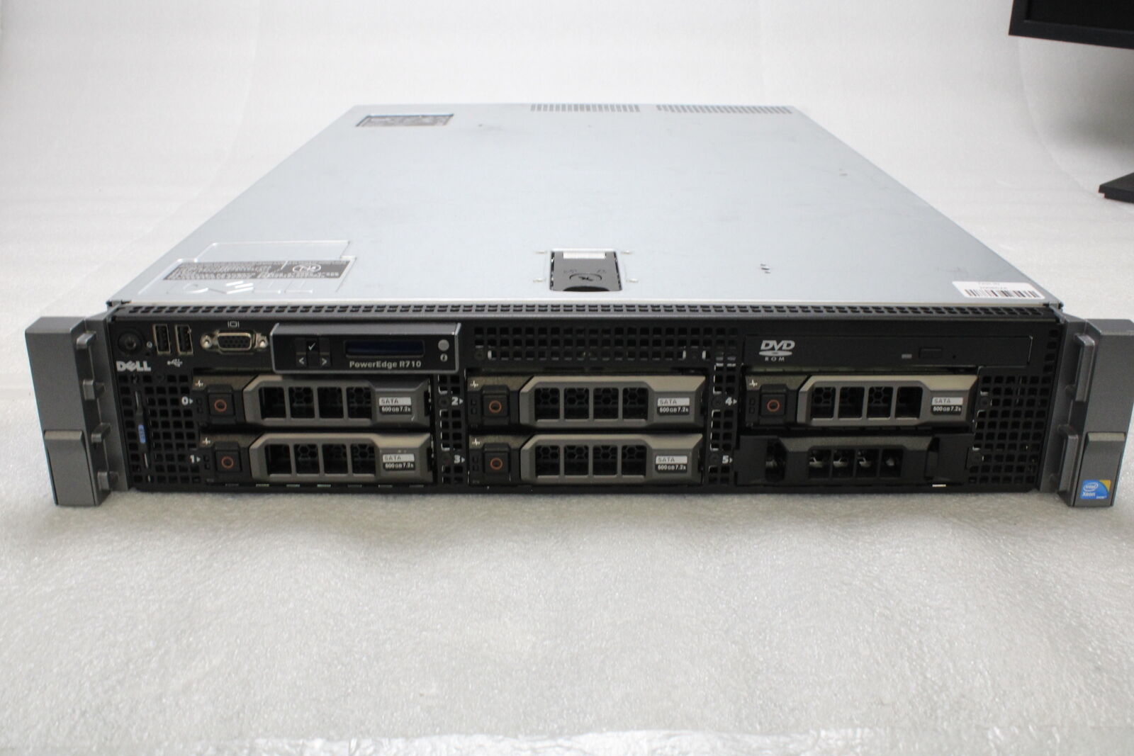 Dell PowerEdge R710 Server BOOTS Xeon E5620 PERC 6i 72GB DDR3 RDIMM 3x 500GB HDD