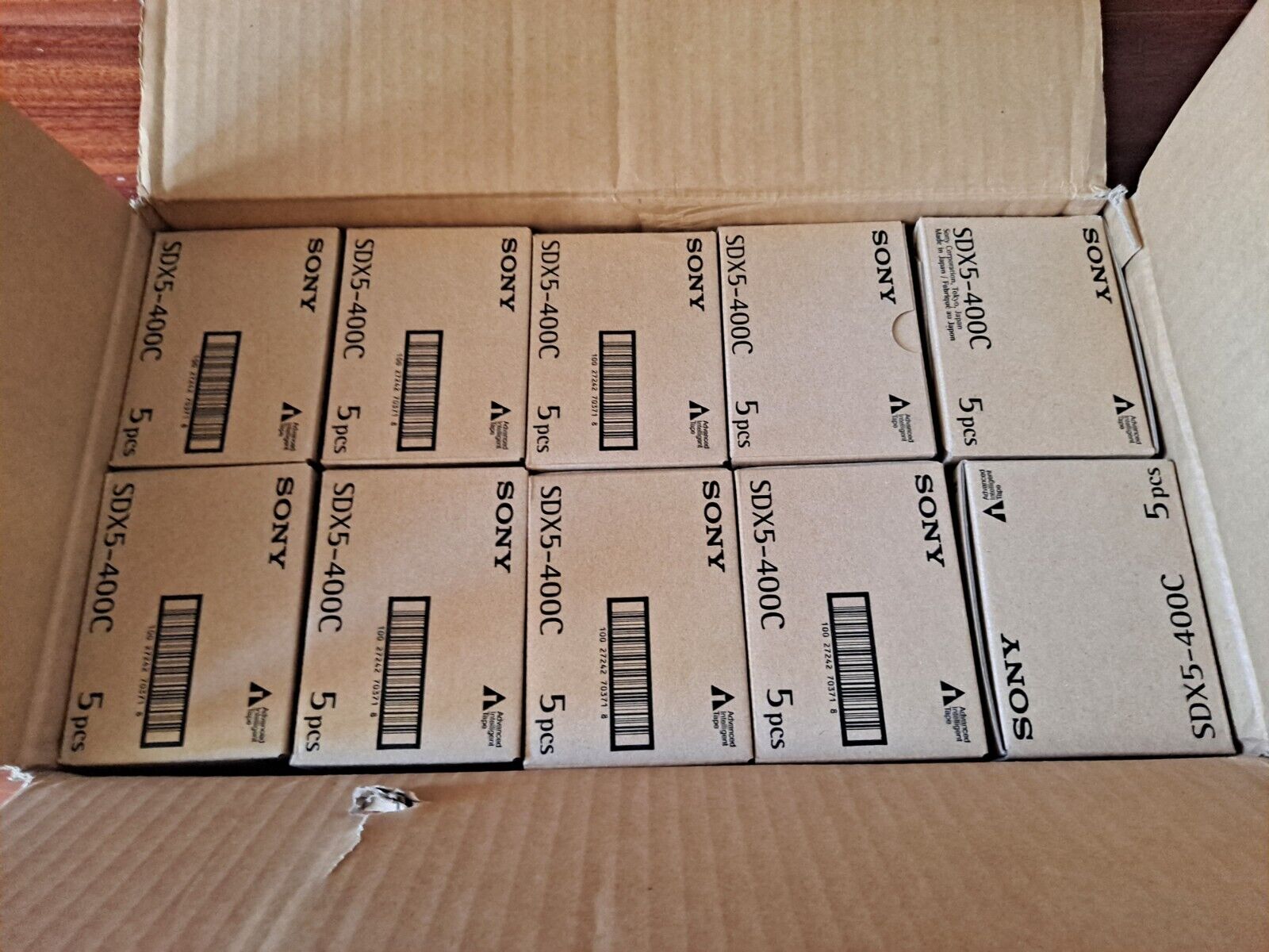 Sony SDX5-400C AIT-5 Data Tape Cartridges -  Box Of 50