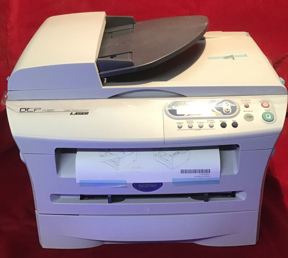 Brother DCP-7020 All-In-One Digital Copier and Laser Printer Color Scan (G)