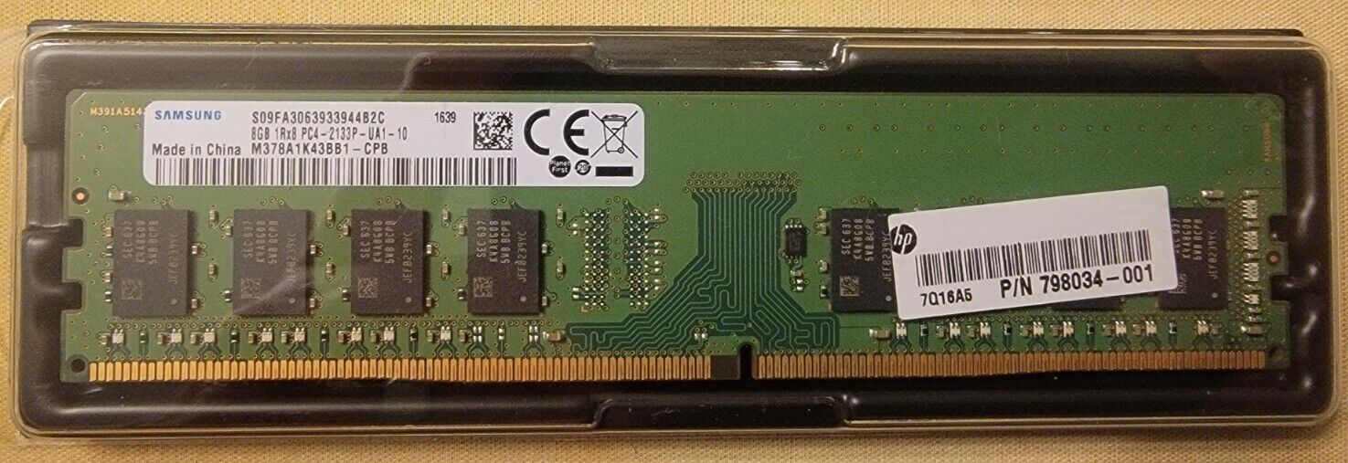 Samsung M378A1K43BB1-CPB 8GB DDR4-2133 PC4-17000 Memory Module (HP-798034)