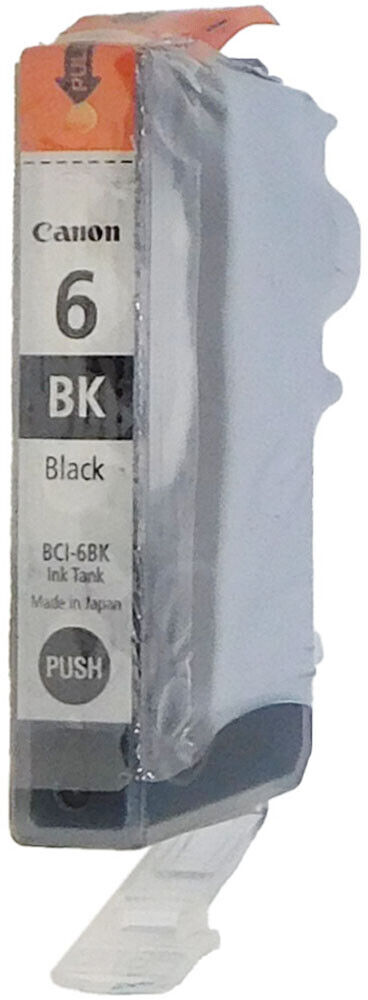 Canon BCI-6BK Black Ink Cartridge GENUINE NEW