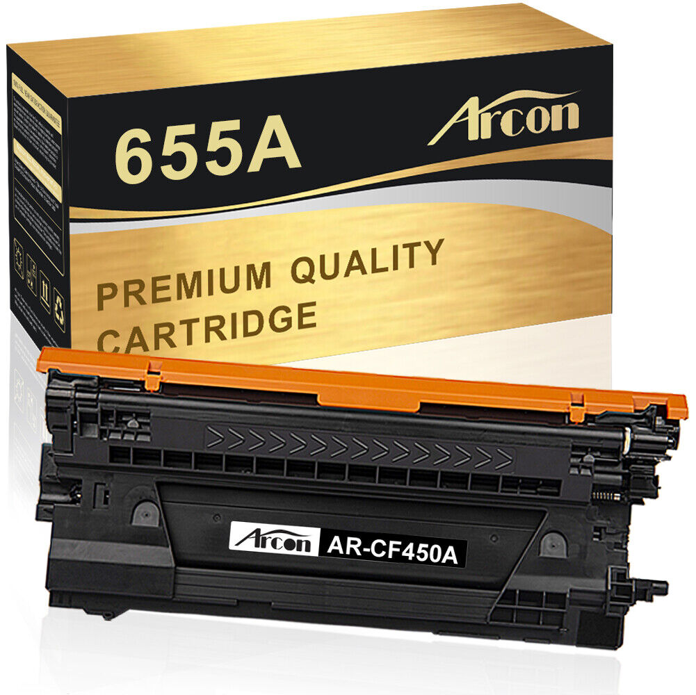 1PK 655A CF450A Toner Compatible With HP Laserjet M681f M652dn M653dn M682z MFP