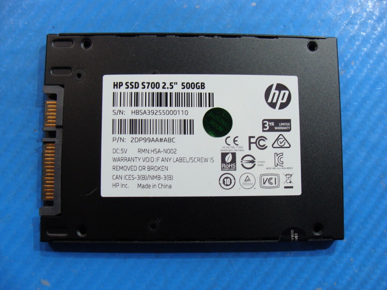 HP 15-cc610ms S700 500GB 2.5\