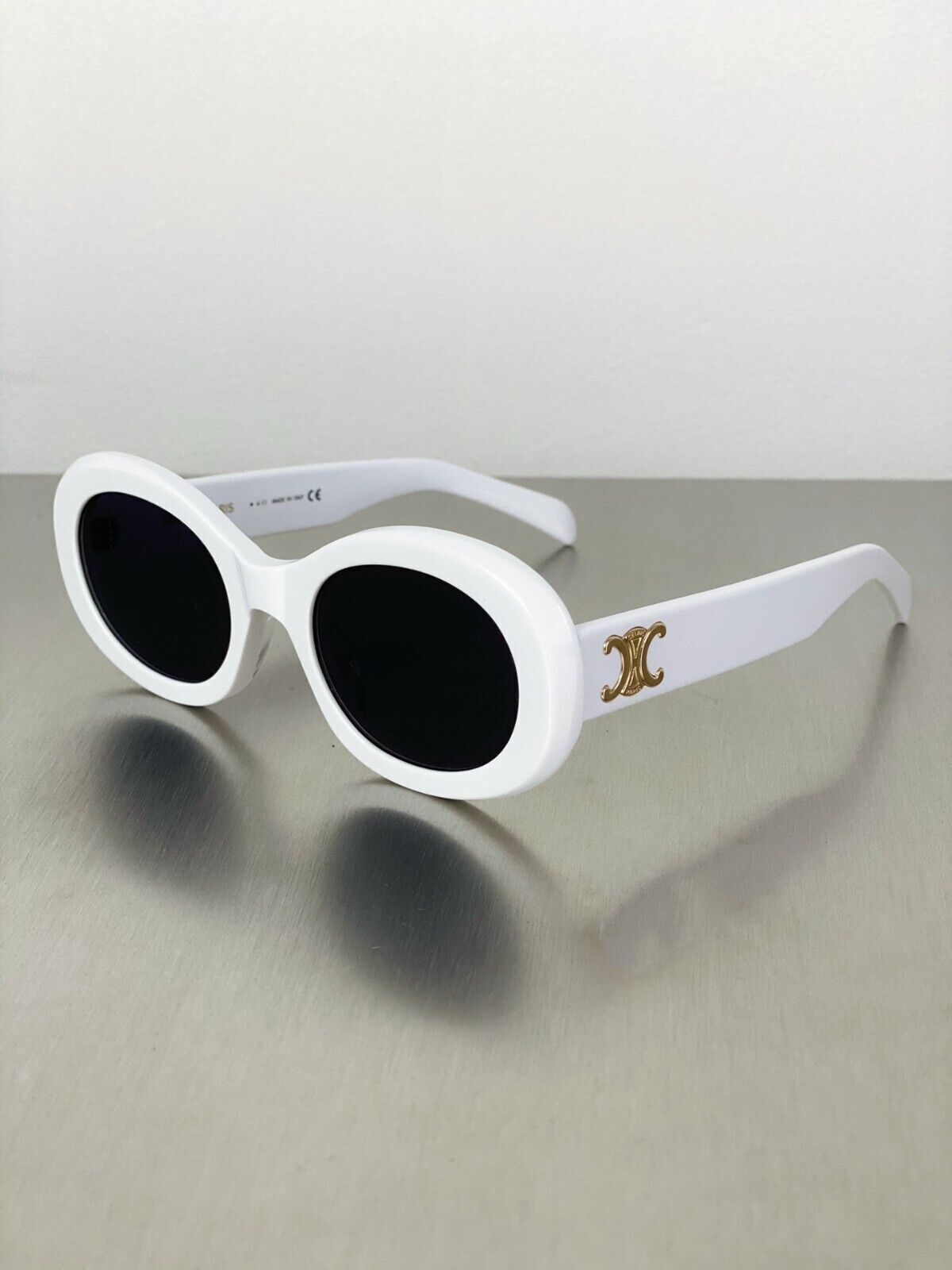 100% Original Celine CL40194U Triomphe Oval Women Sunglasses Authentic