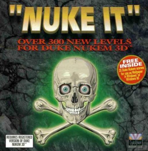 Duke Nukem 3D + NUKE IT Bonus CD PC shooting aliens shooter game + 300 add-ons