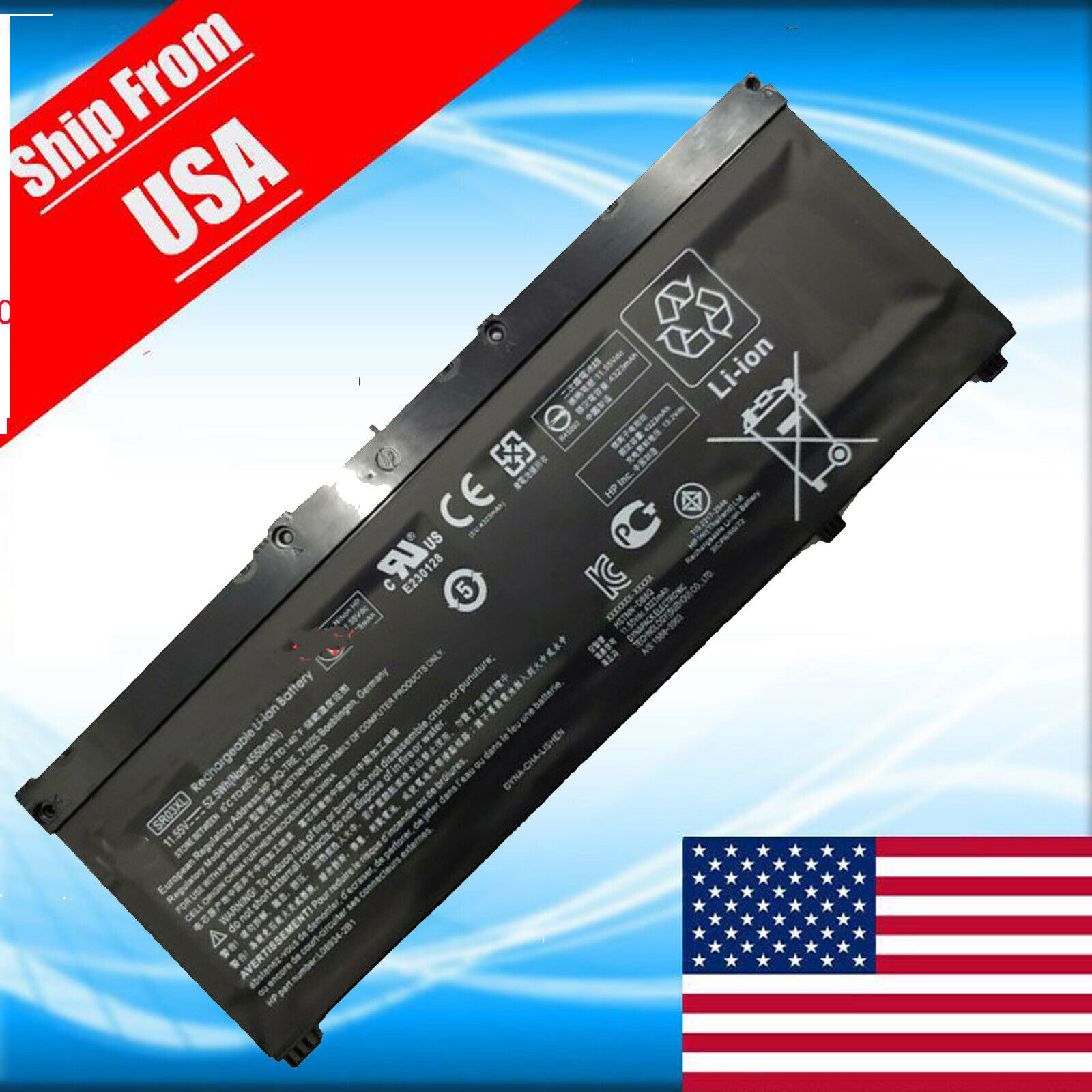 Genuine SR04XL Battery For HP Omen 15-ce000ng 15-cb 15-cx0075TX 15-CE HSTNN-IB7Z