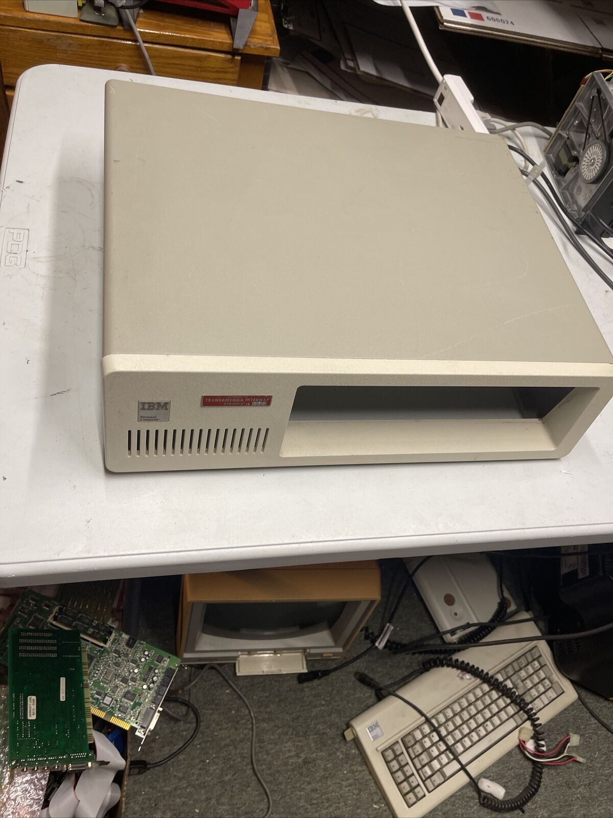 Vintage IBM 5150 Case empty PC Personal Computer retro build w screws