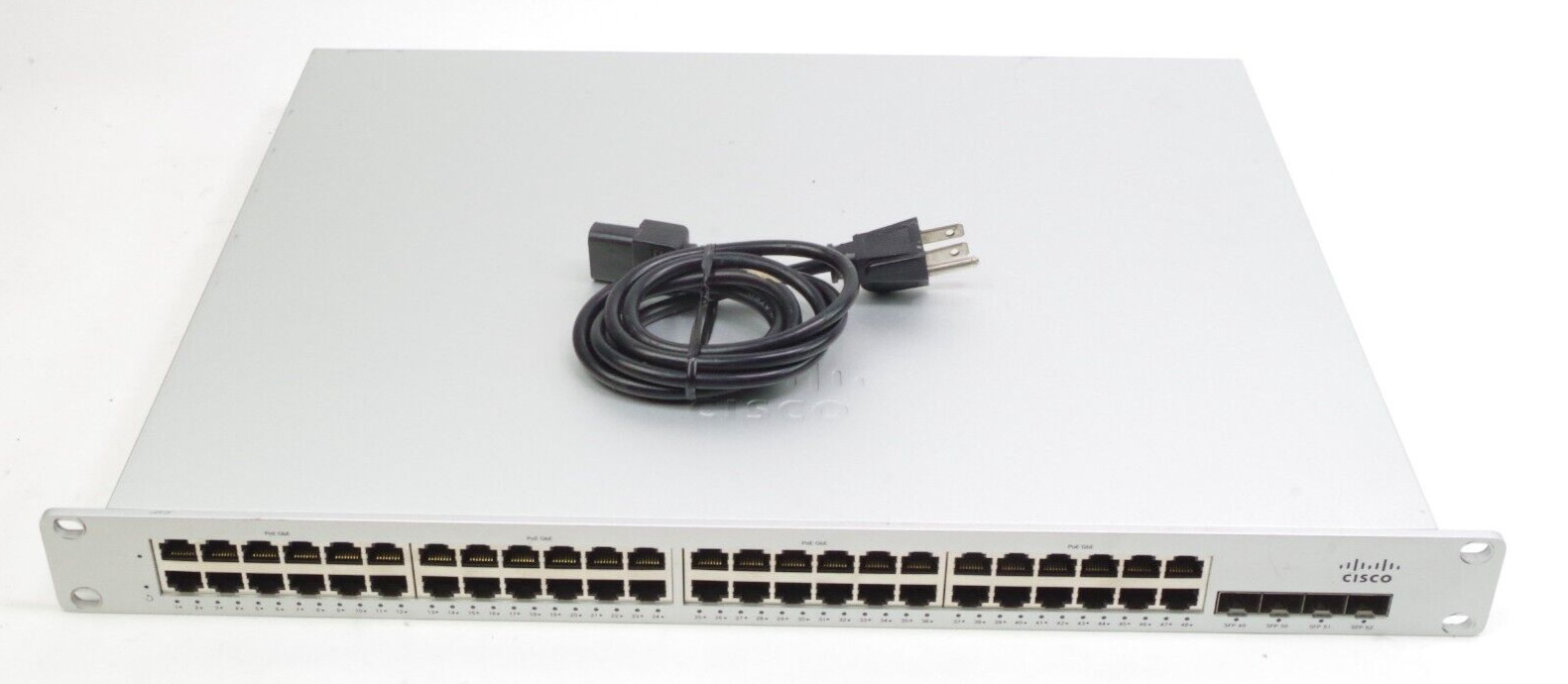 Cisco Meraki MS210-48FP-HW Cloud Managed 48 Port Gigabit Ethernet Switch