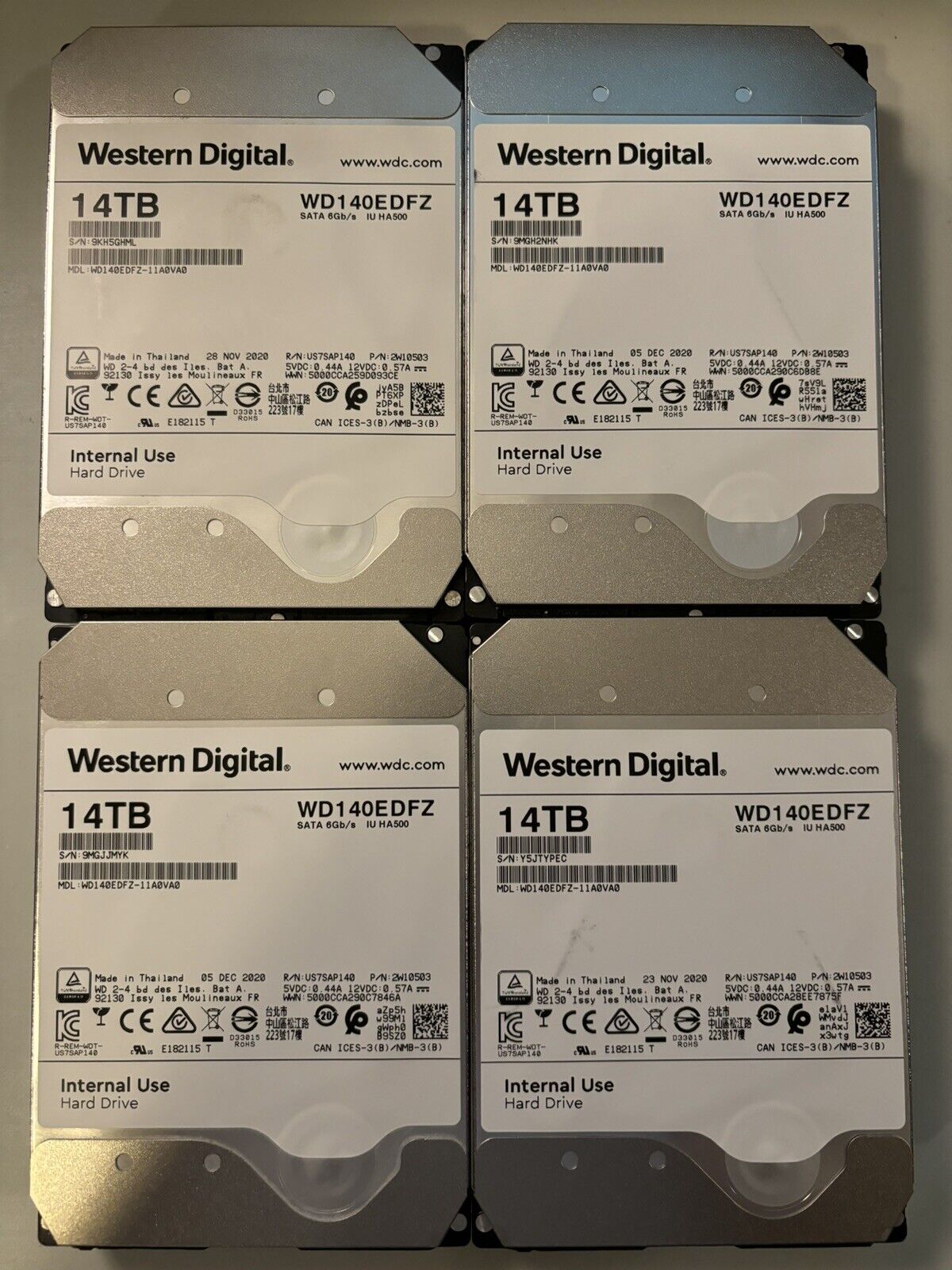 Western Digital 14TB 5400 RPM SATA 6Gb/s 3.5'' HDD - WD140EDFZ