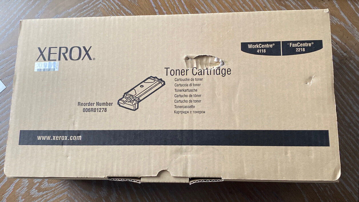 Xerox WorkCentre 4118 All-In-One Laser Printer Toner Cartridge 006R01278