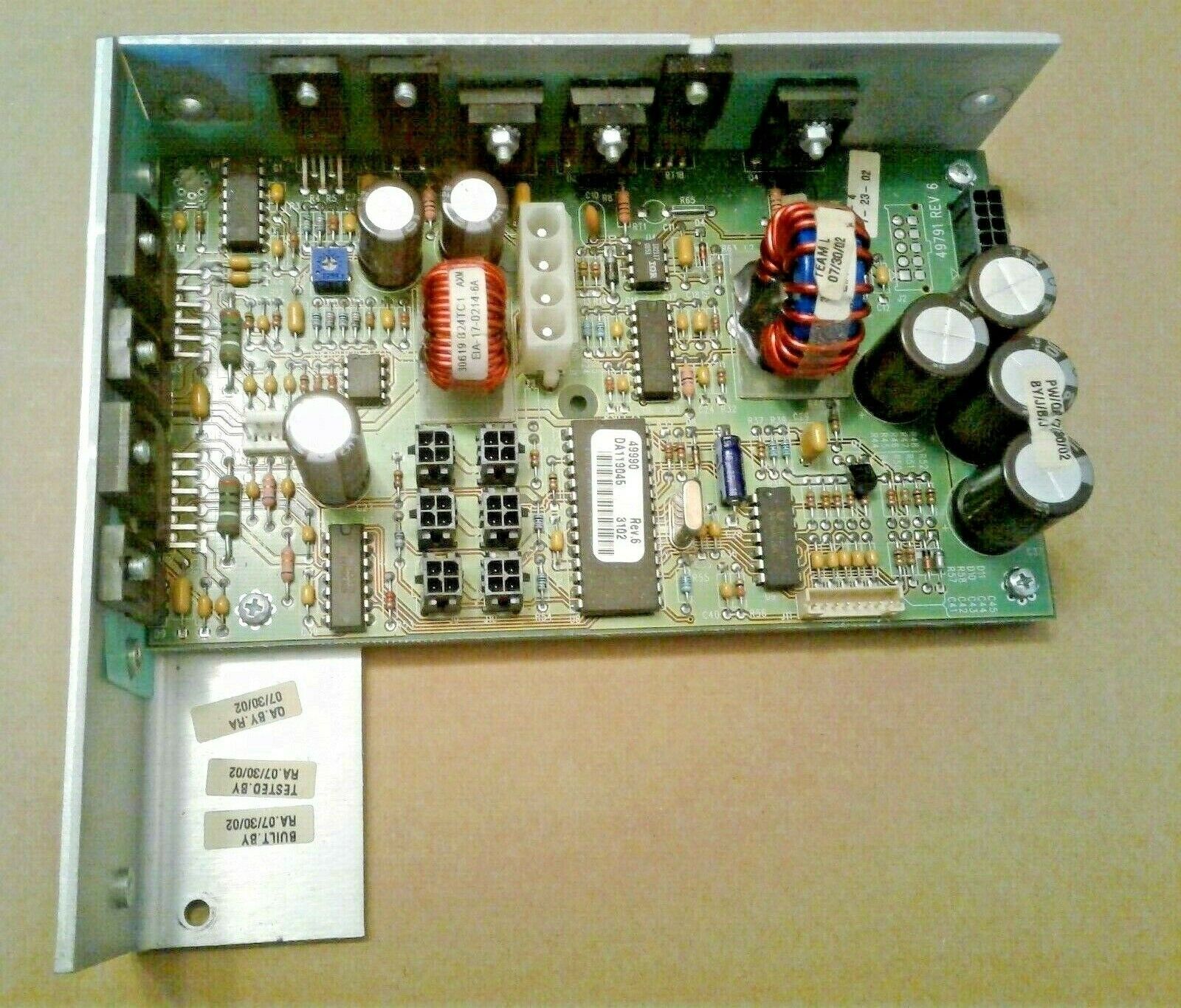 Zebra 49791 Rev6 Power Supply Board From 170xill/170xilll Series Printer Thermal