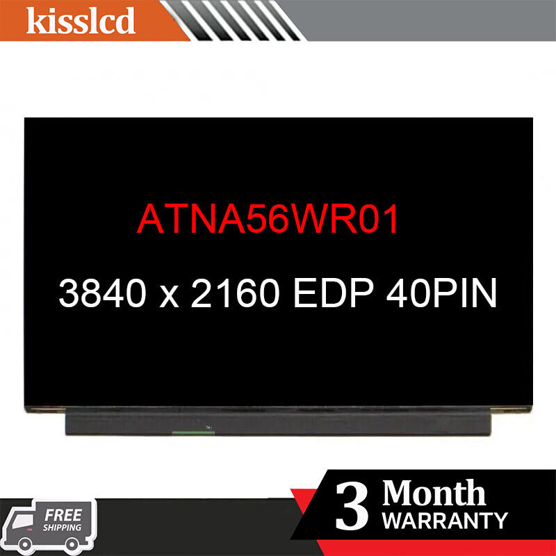 ATNA56WR01 New 15.6'' 4K Laptop OLED Screen Display EDP 40Pins OLED Non-Touch 