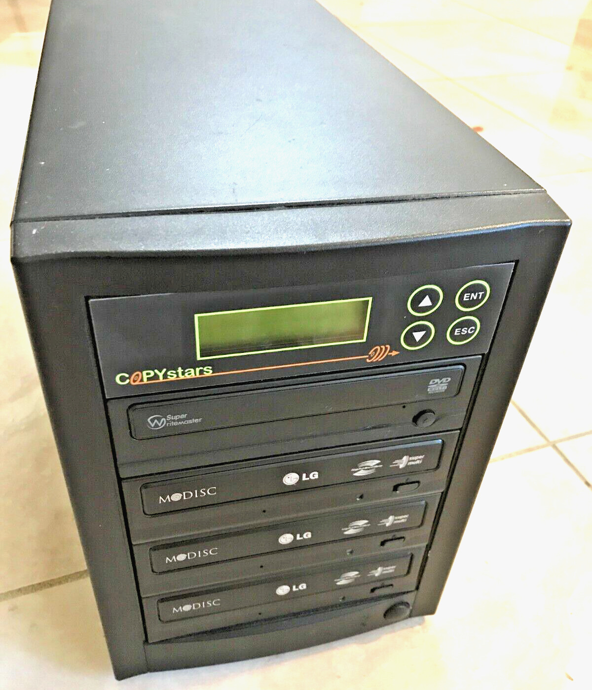 Copystars 1-3 DVD CD Duplicator Disc Burner Copier Writer Recorder Tower, Tested