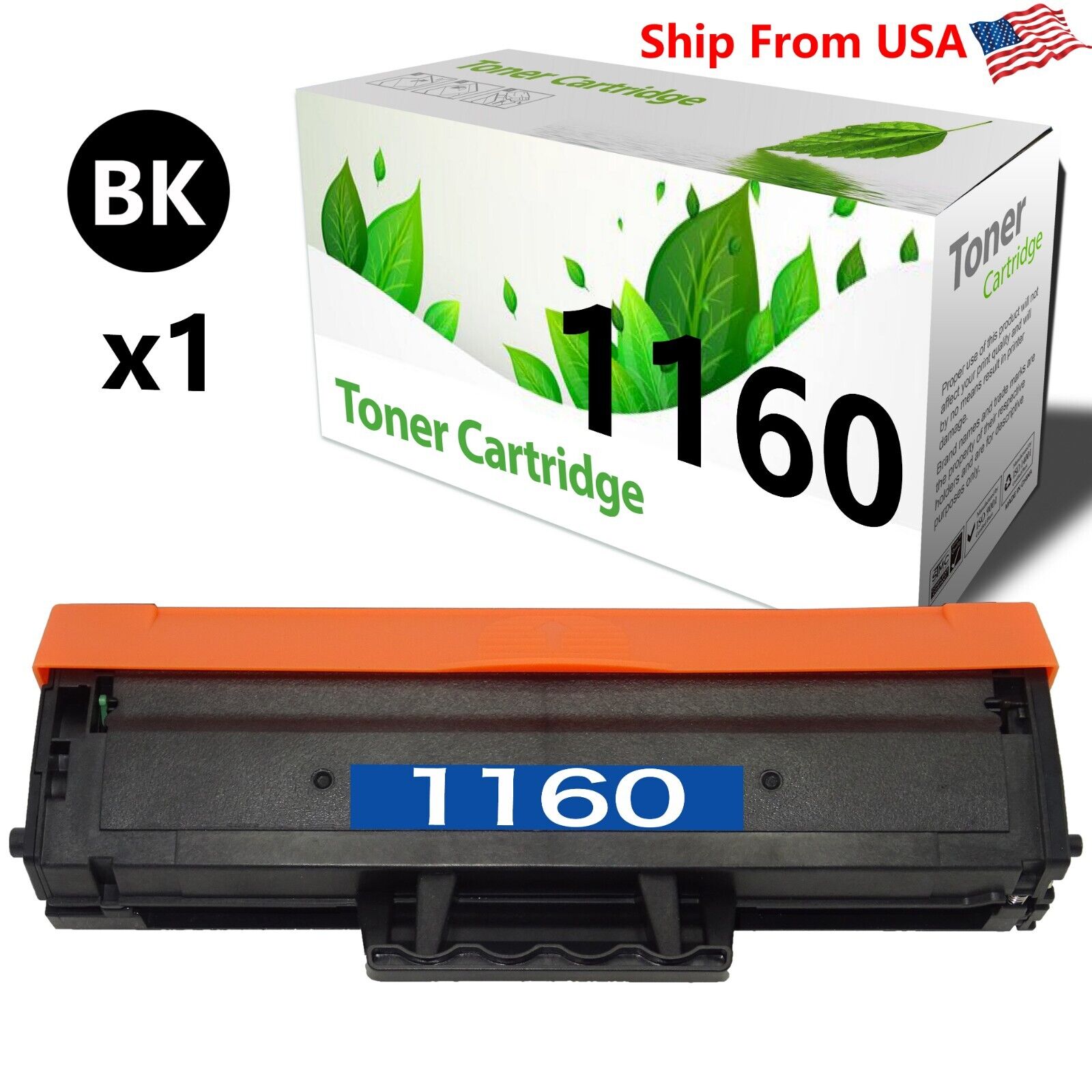 1-Pack of Black B1160 Toner Cartridge Replacement for B1165nfw Printer