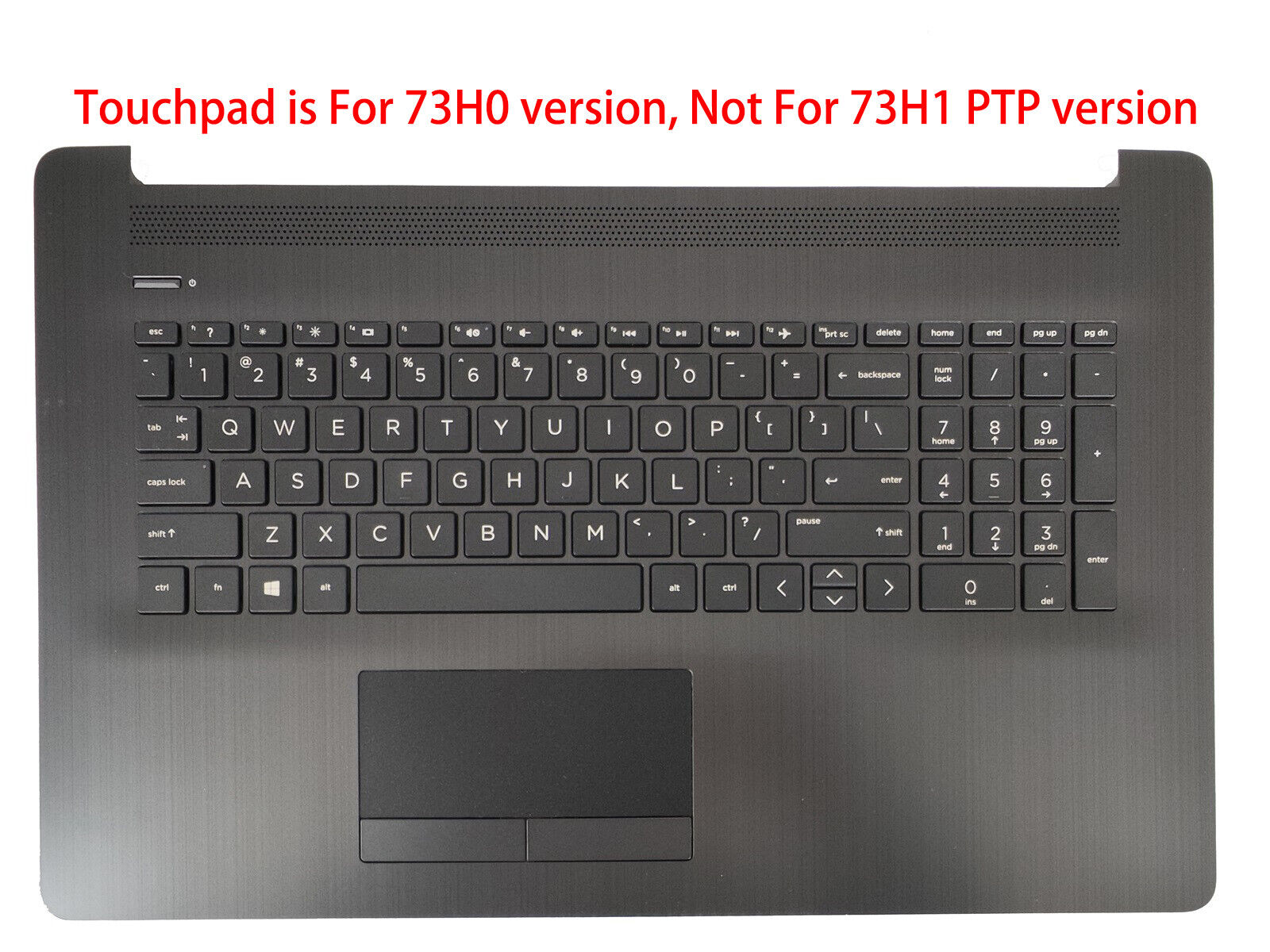 NEW HP 17-BY 17-CA Palmrest cover /W Keyboard & Touchpad L22749-001 L22750-001