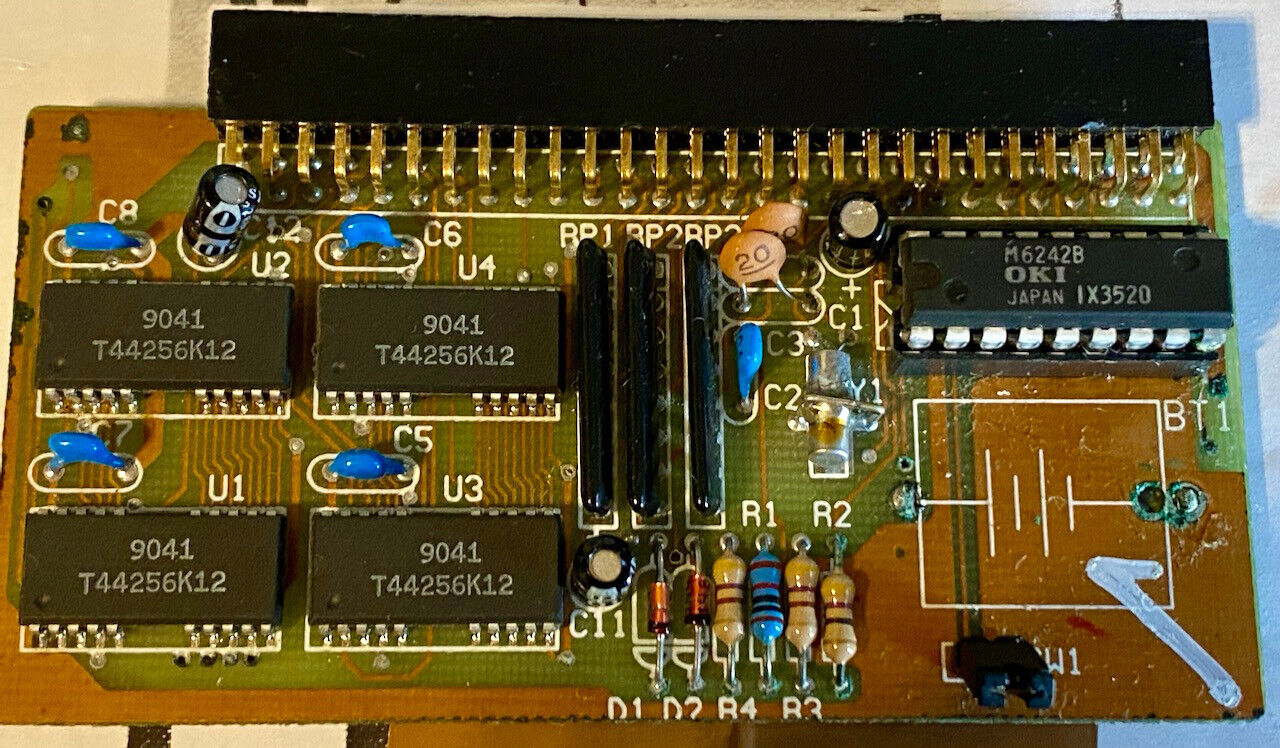 Storage Expansion RAM-512kb for Amiga 500/A500 + #18 24