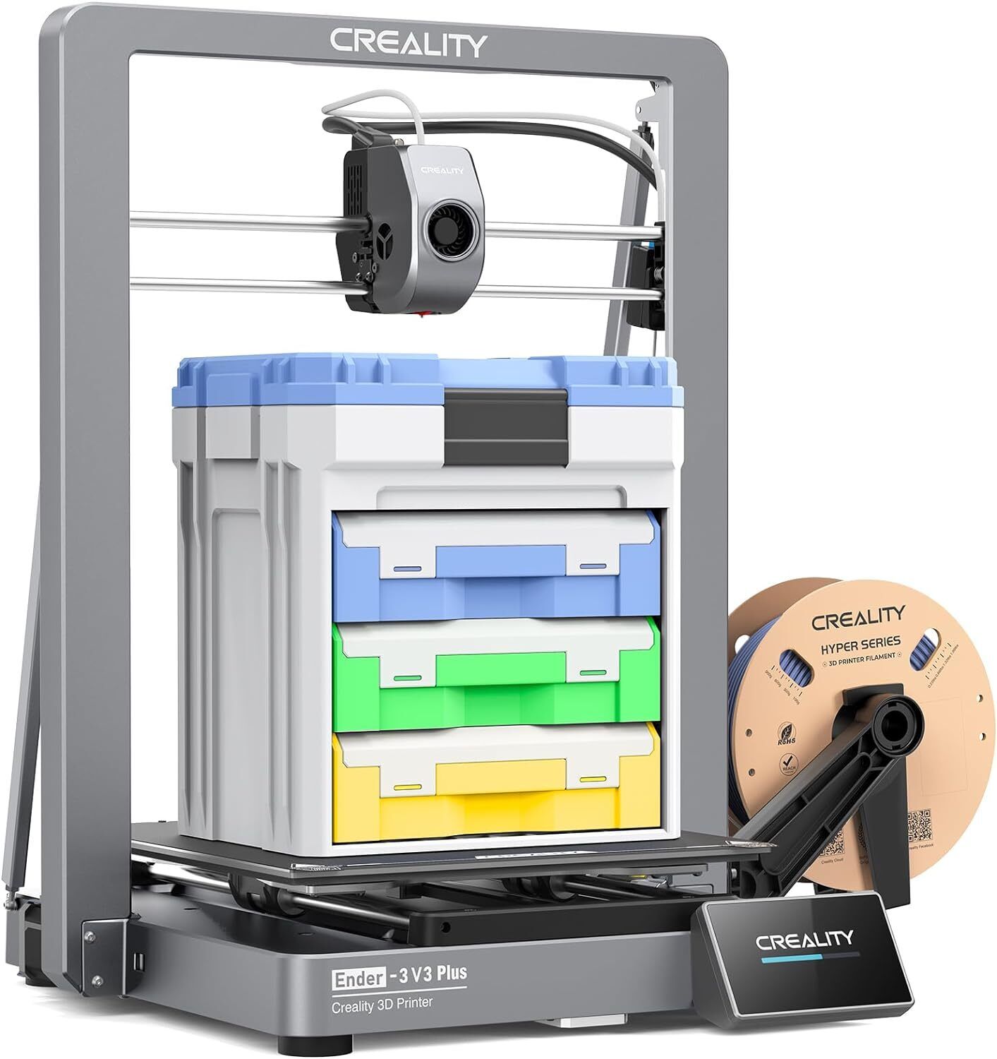 Creality Ender 3 V3 Plus 3D Printer CoreXZ 600mm/s High-Speed Auto Leveling