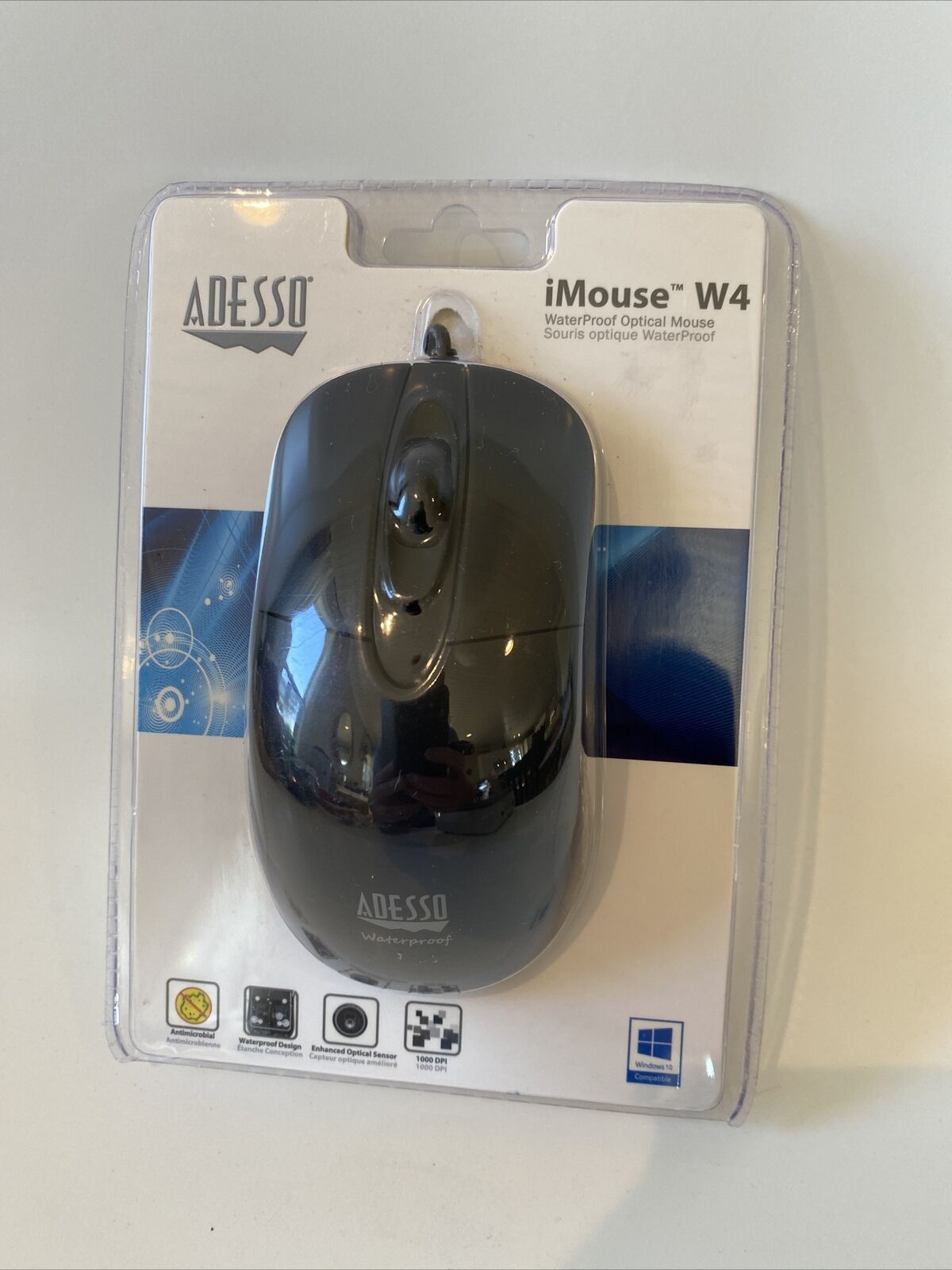 Adesso iMouse W4 Waterproof Optical Mouse