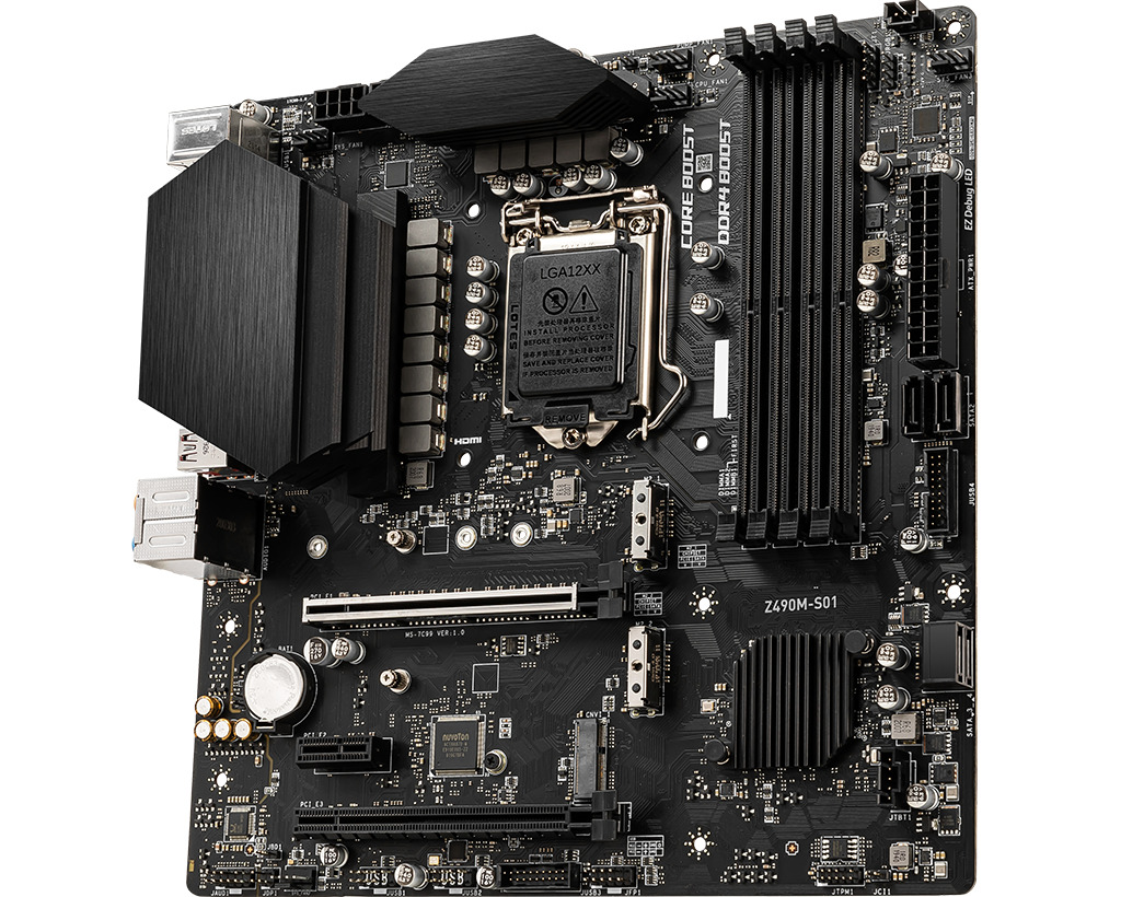 For MSI Z490M-S01 Motherboard LGA1200 DDR4 ATX Mainboard