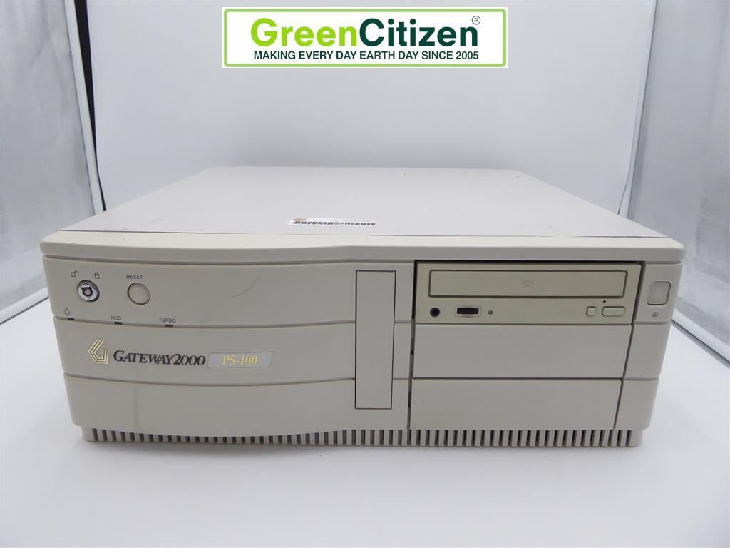 Gateway 2000 P5-100 Pentium 100MHz 16MB RAM Vintage Desktop Computer