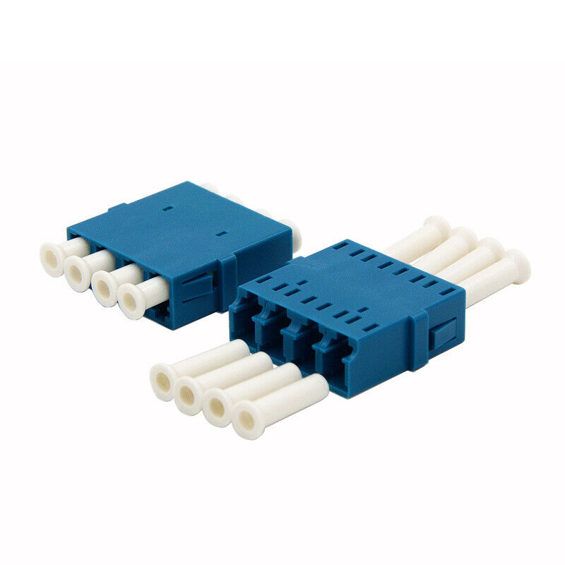 200pcs Fiber Optic Adapter LC UPC Single Mode LC Type 4 cores Fiber Adapter FTTH