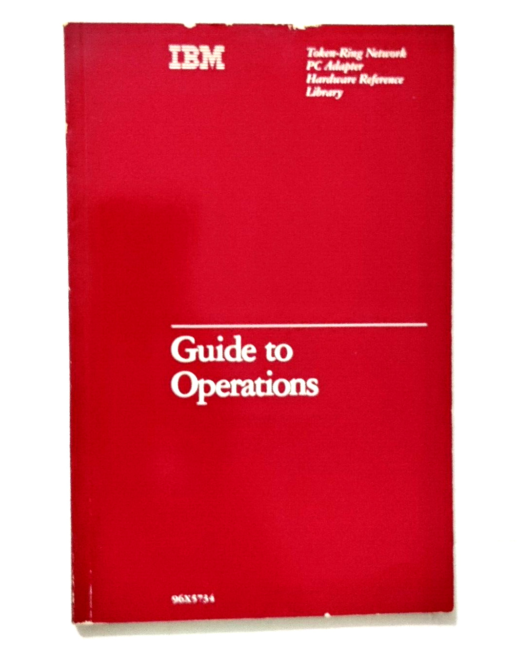 IBM Guide to Operations Third Edition 1988