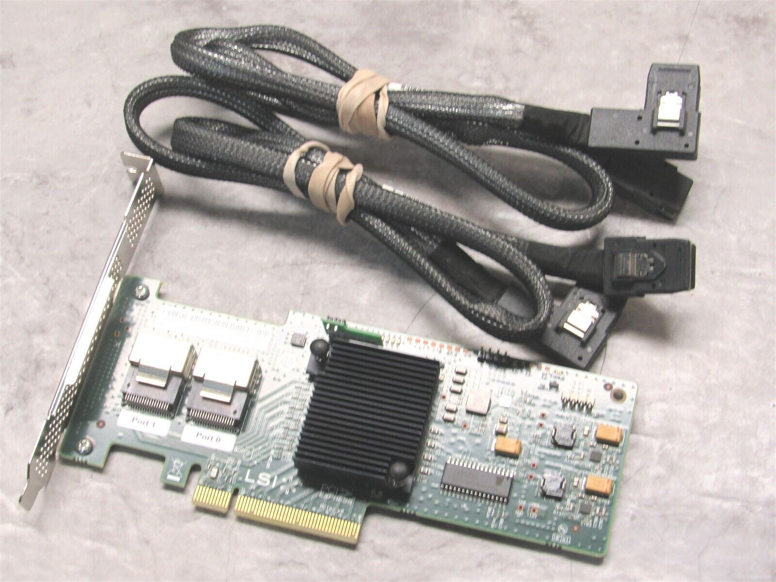 LSI IBM ServeRaid M1015 SAS9220-8i PCIe SAS SATA RAID Controller 46C8933
