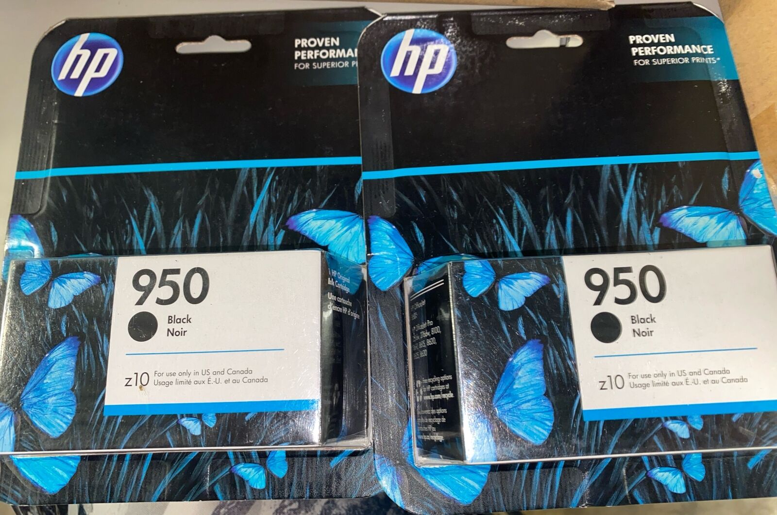 (LOT OF 2) HP 950 Black Officejet Ink Cartridge Exp: Dec 2018 - 
