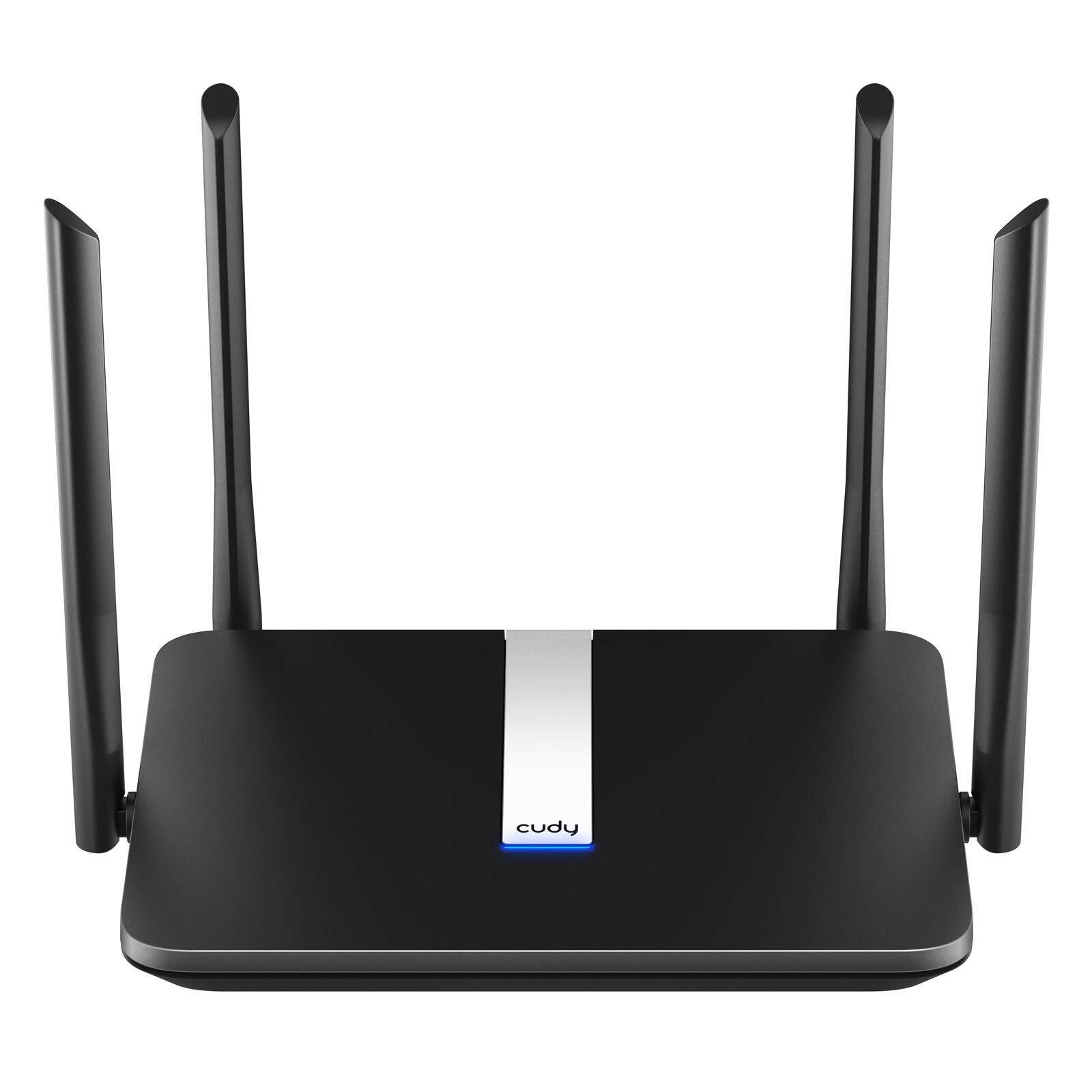 Cudy WiFi 6 Router AX1800 Smart WiFi Router - 802.11ax Router, 1800Mbps Dual Ban