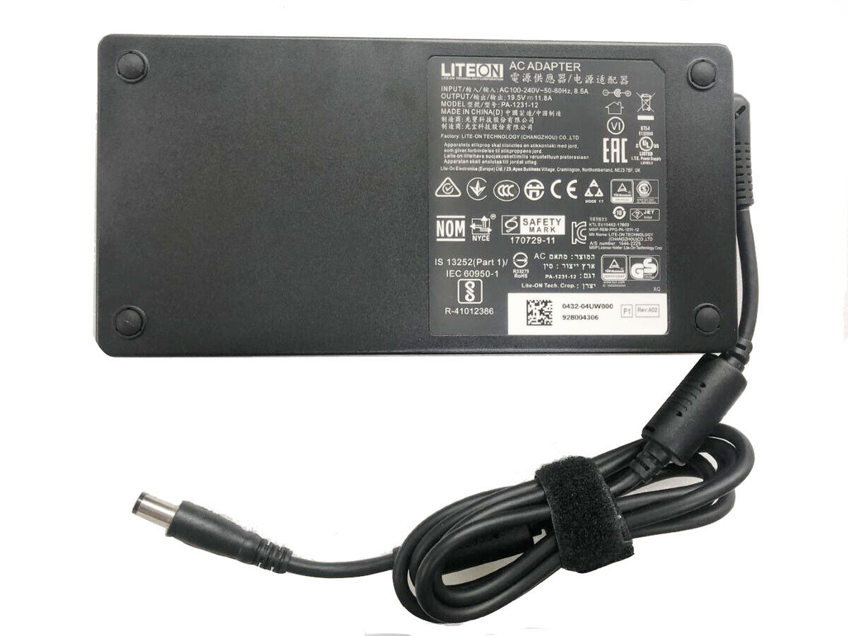 Genuine LITEON PA-1231-12 19.5V 11.8A 230W AC Adapter Charger For ASUS ACER MSI