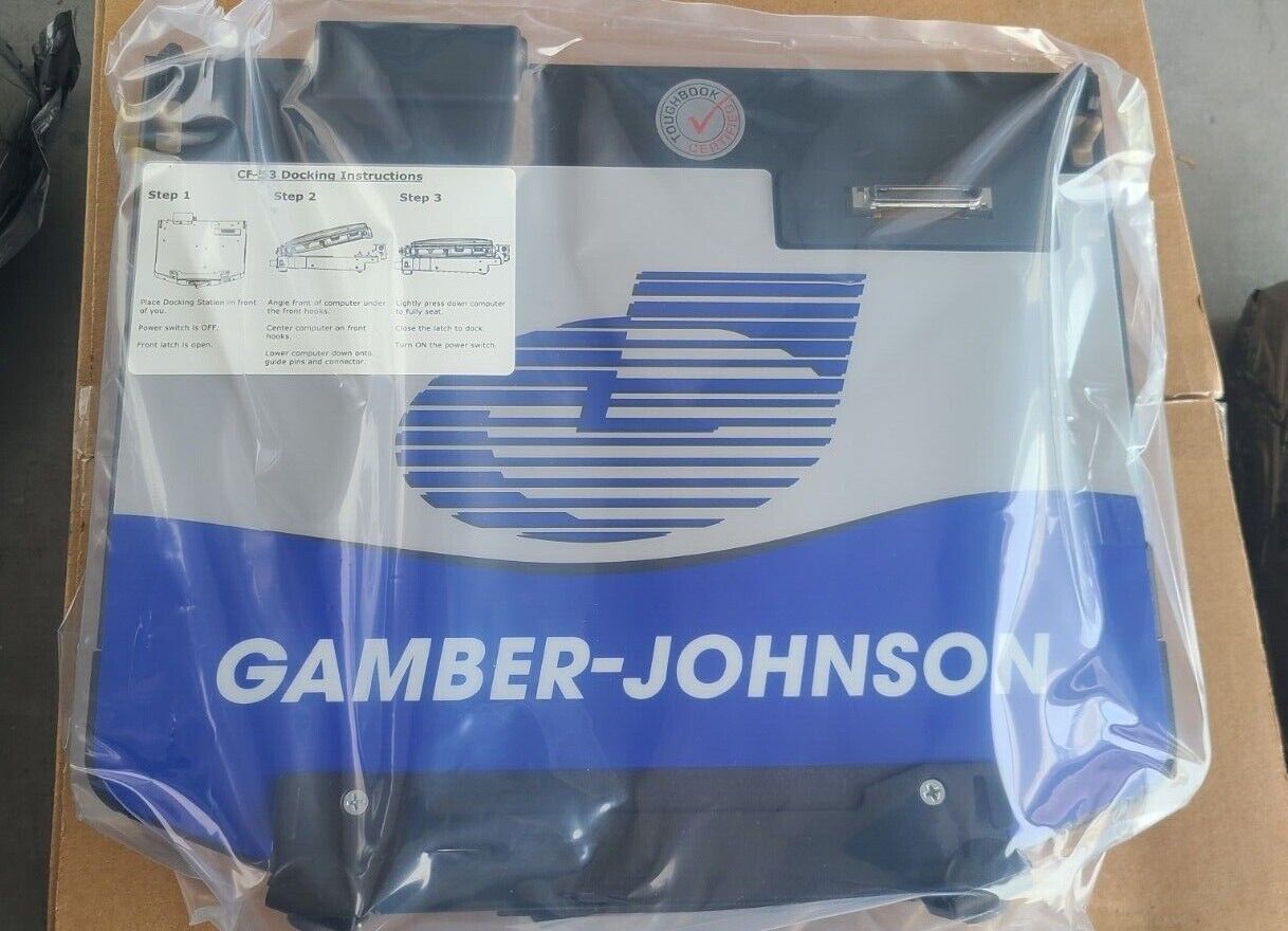 Brand new Gamber Johnson Vehicle Dock 4 Panasonic toughbook CF-53 7160-0393-04-P