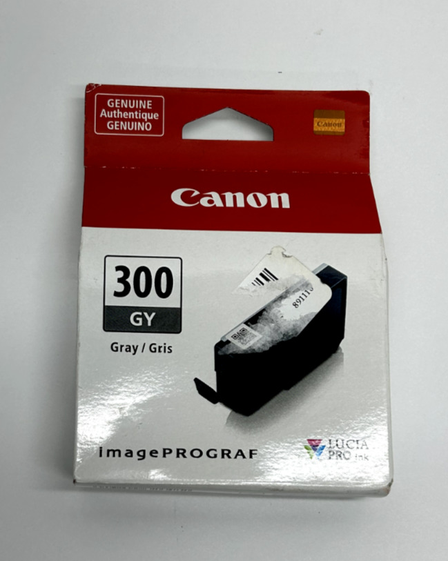 Canon LUCIA PRO PFI-300 Original Ink Cartridge - Single Pack - Gray (4200C002)