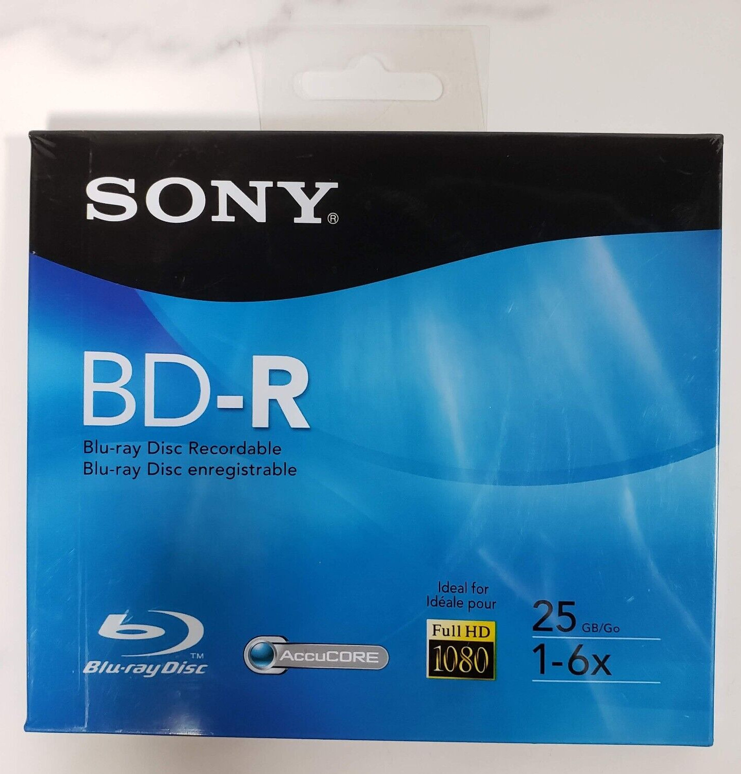 SONY Full HD 1080 Recordable BD-R Blu-ray Disc 25GB 1-6x Sealed NEW