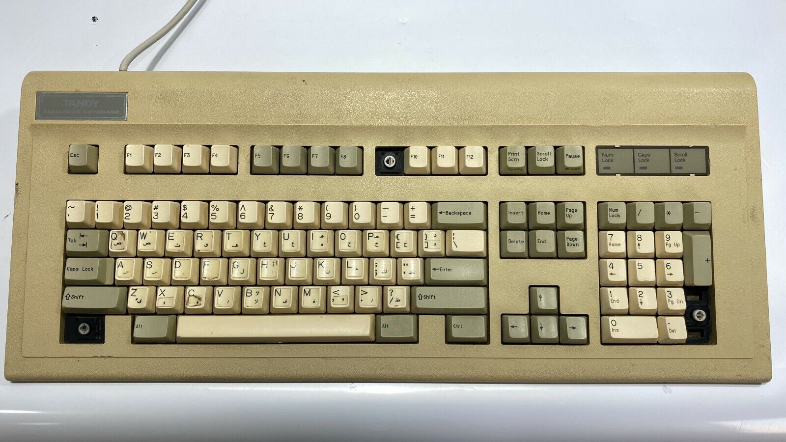 Vintage Tandy Computer Enhanced Keyboard OLD