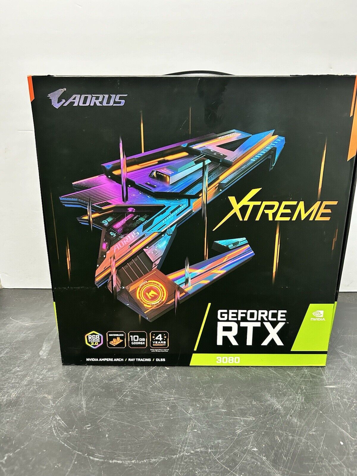 NEW GIGABYTE AORUS GeForce RTX 3080 XTREME WATERFORCE WB 1‎0GB Graphics Card