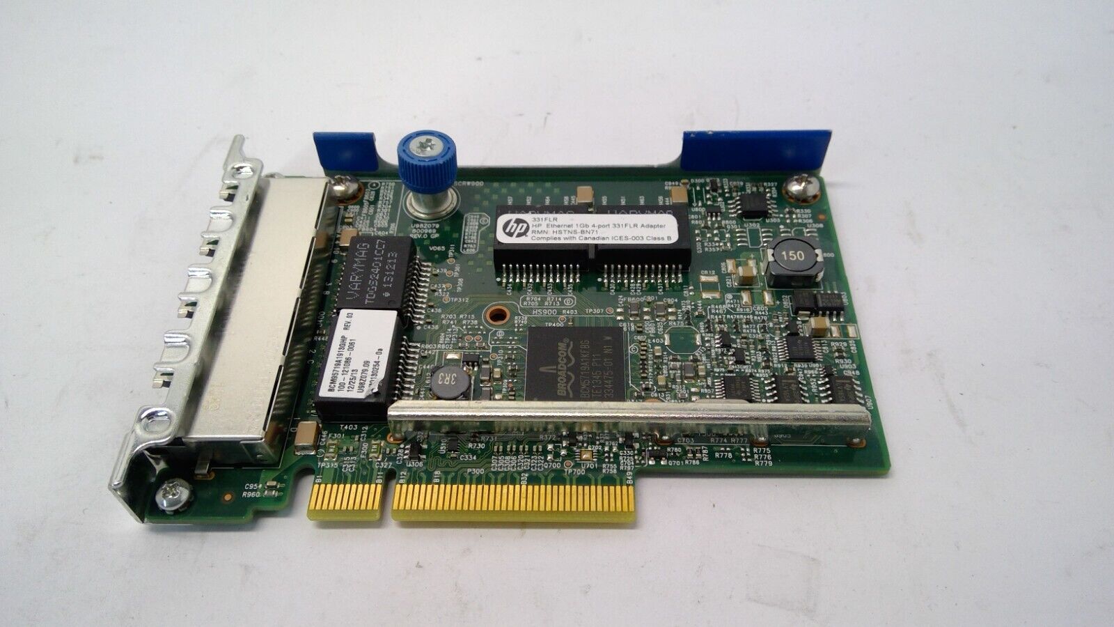 HP 629133-001 PCI Express x8 1Gb 4-Port 331FLR Adapter Ethernet Card No HeatSink